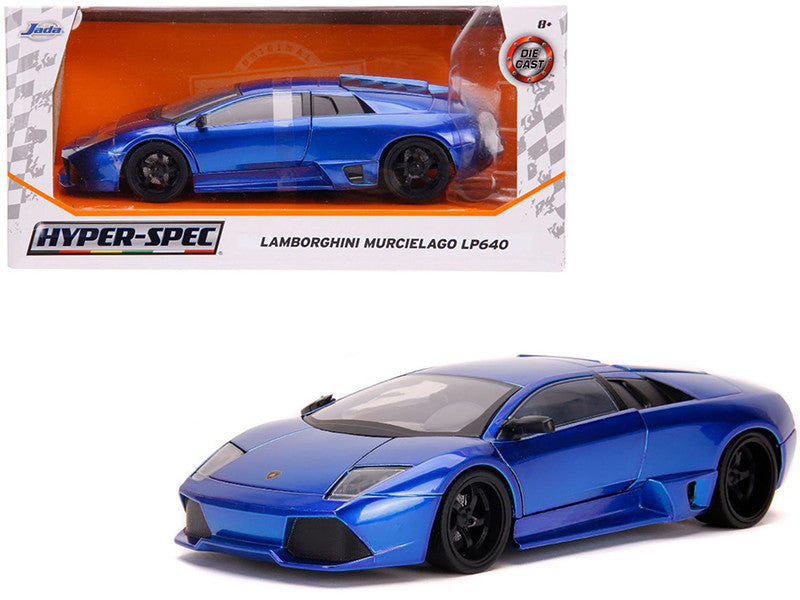 Lamborghini Murcielago LP640 Candy Blue "Hyper-Spec" 1/24 Diecast Model Car by Jada by Jada