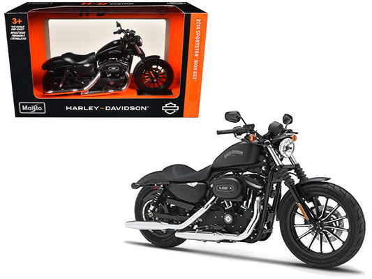 2014 Harley Davidson Sportster Iron 883 1/12 Diecast Motorcycle Model by Maisto by Maisto