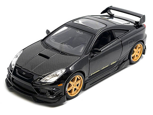 Toyota Celica GT-S Black with Carbon Hood and Sunroof "Maisto Design Tokyo Mod" Series 1/24 Diecast Model Car by Maisto by Maisto