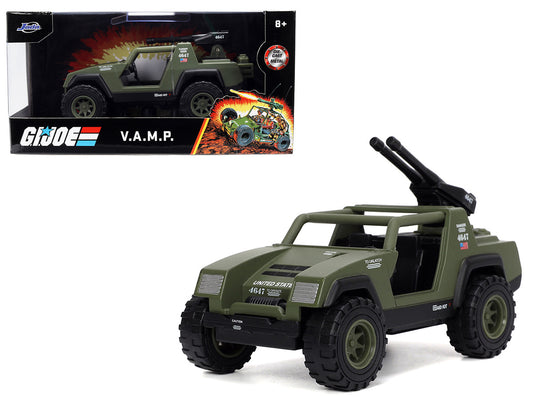 V.A.M.P. Olive Green "G.I. Joe" "Hollywood Rides" Series 1/32 Diecast Car Model by Jada by Jada