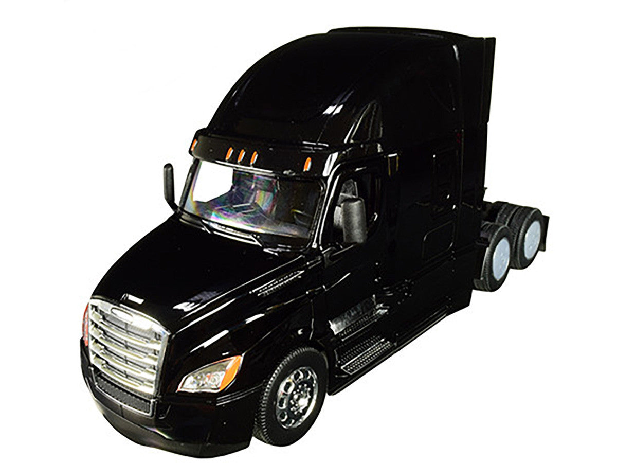 Freightliner Cascadia Truck Black "Transporter" 1/32 Diecast Model by Welly by Welly
