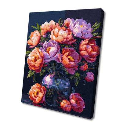 The Luxury of Flowers Painting by Numbers Kit by Ideyka KHO3274