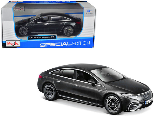 Mercedes-Benz EQS Gray Metallic "Special Edition" Series 1/27 Diecast Model Car by Maisto by Maisto