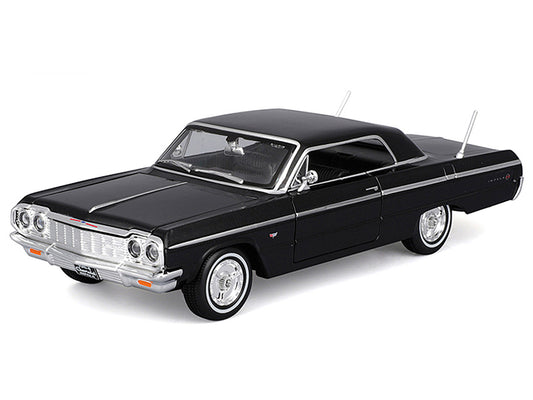 1964 Chevrolet Impala SS Black "Special Edition" Series 1/26 Diecast Model Car by Maisto by Maisto