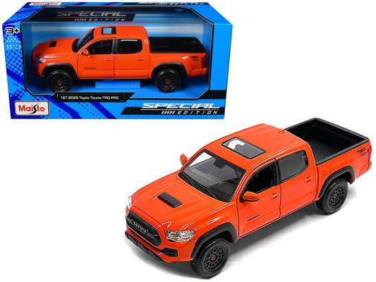 2023 Toyota Tacoma TRD PRO Pickup Truck Solar Octane Orange with Sunroof "Special Edition" Series 1/27 Diecast Model Car by Maisto by Maisto