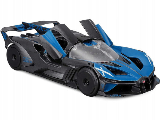 Bugatti Bolide Blue and Black Metallic "Special Edition" Series 1/24 Diecast Model Car by Maisto by Maisto