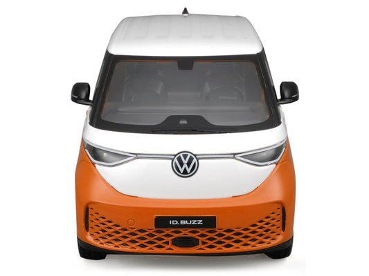 2023 Volkswagen ID. Buzz Van Orange and White "Special Edition" Series 1/24 Diecast Model Car by Maisto by Maisto