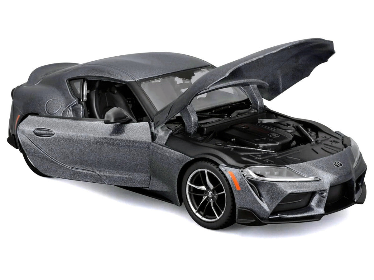 Toyota GR Supra Gray Metallic "Special Edition" Series 1/24 Diecast Model Car by Maisto by Maisto