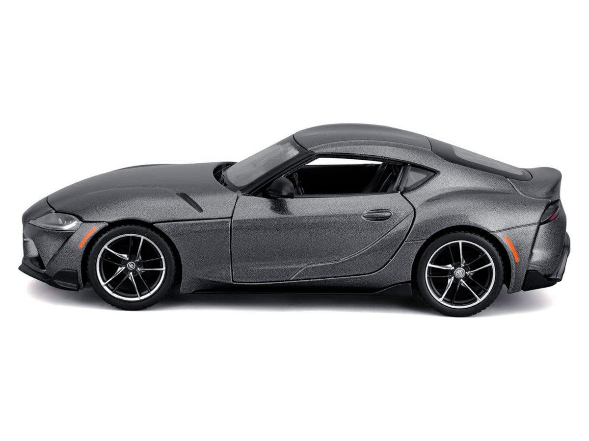 Toyota GR Supra Gray Metallic "Special Edition" Series 1/24 Diecast Model Car by Maisto by Maisto