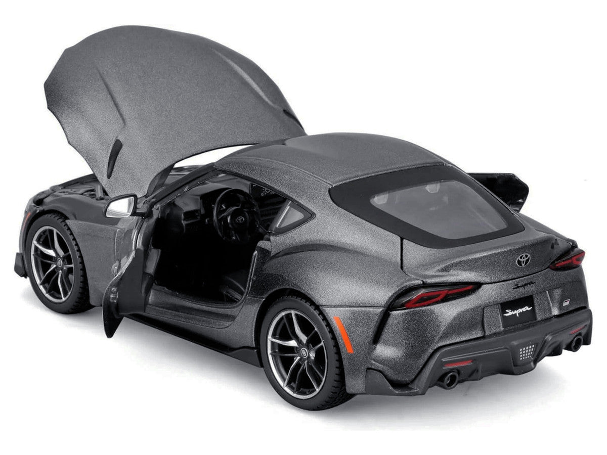 Toyota GR Supra Gray Metallic "Special Edition" Series 1/24 Diecast Model Car by Maisto by Maisto
