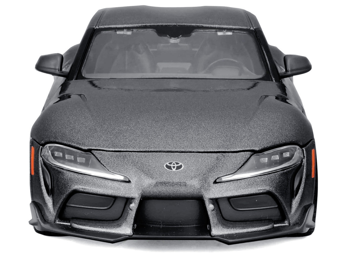 Toyota GR Supra Gray Metallic "Special Edition" Series 1/24 Diecast Model Car by Maisto by Maisto