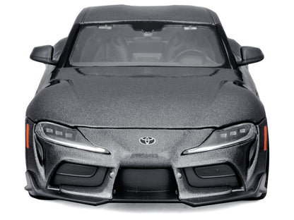 Toyota GR Supra Gray Metallic "Special Edition" Series 1/24 Diecast Model Car by Maisto by Maisto