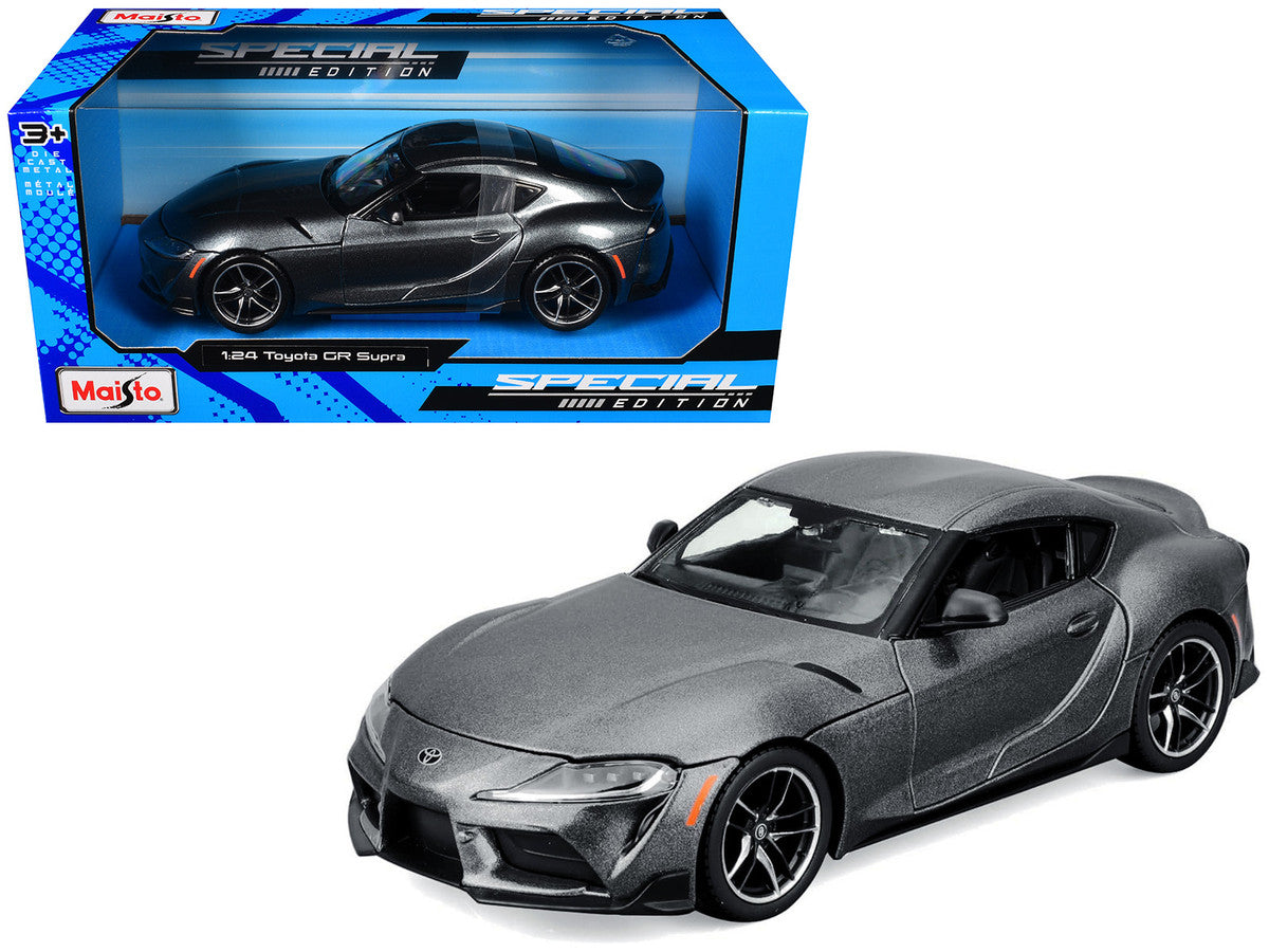 Toyota GR Supra Gray Metallic "Special Edition" Series 1/24 Diecast Model Car by Maisto by Maisto
