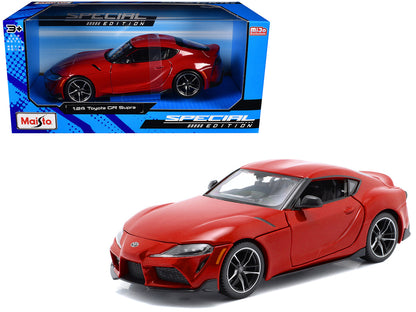 Toyota GR Supra Red "Special Edition" Series 1/24 Diecast Model Car by Maisto by Maisto