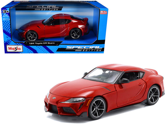 Toyota GR Supra Red "Special Edition" Series 1/24 Diecast Model Car by Maisto by Maisto