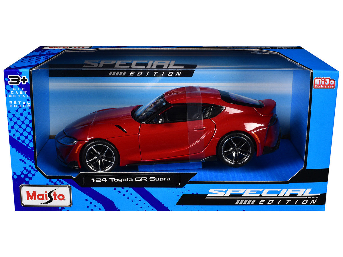 Toyota GR Supra Red "Special Edition" Series 1/24 Diecast Model Car by Maisto by Maisto