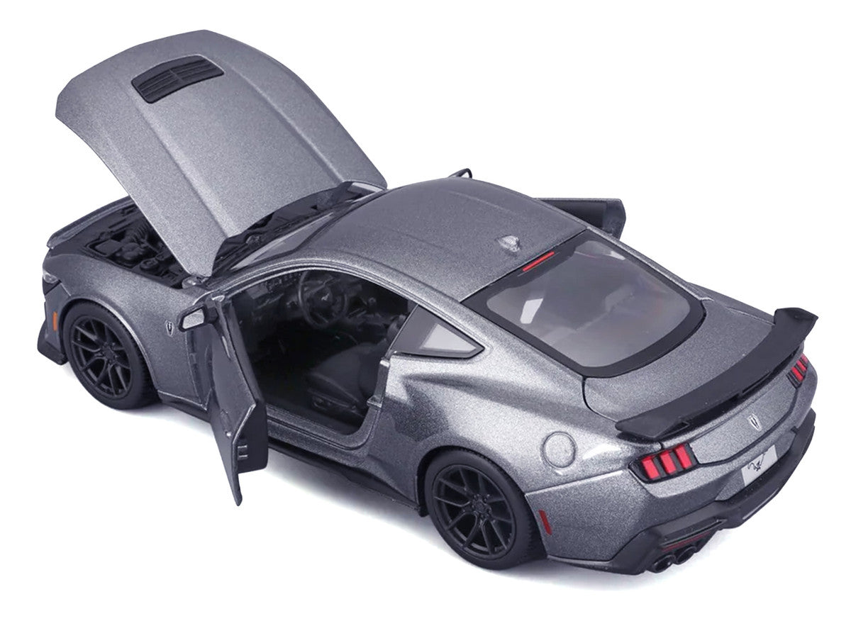 2024 Ford Mustang Dark Horse Dark Gray Metallic "Special Edition" Series 1/24 Diecast Model Car by Maisto by Maisto