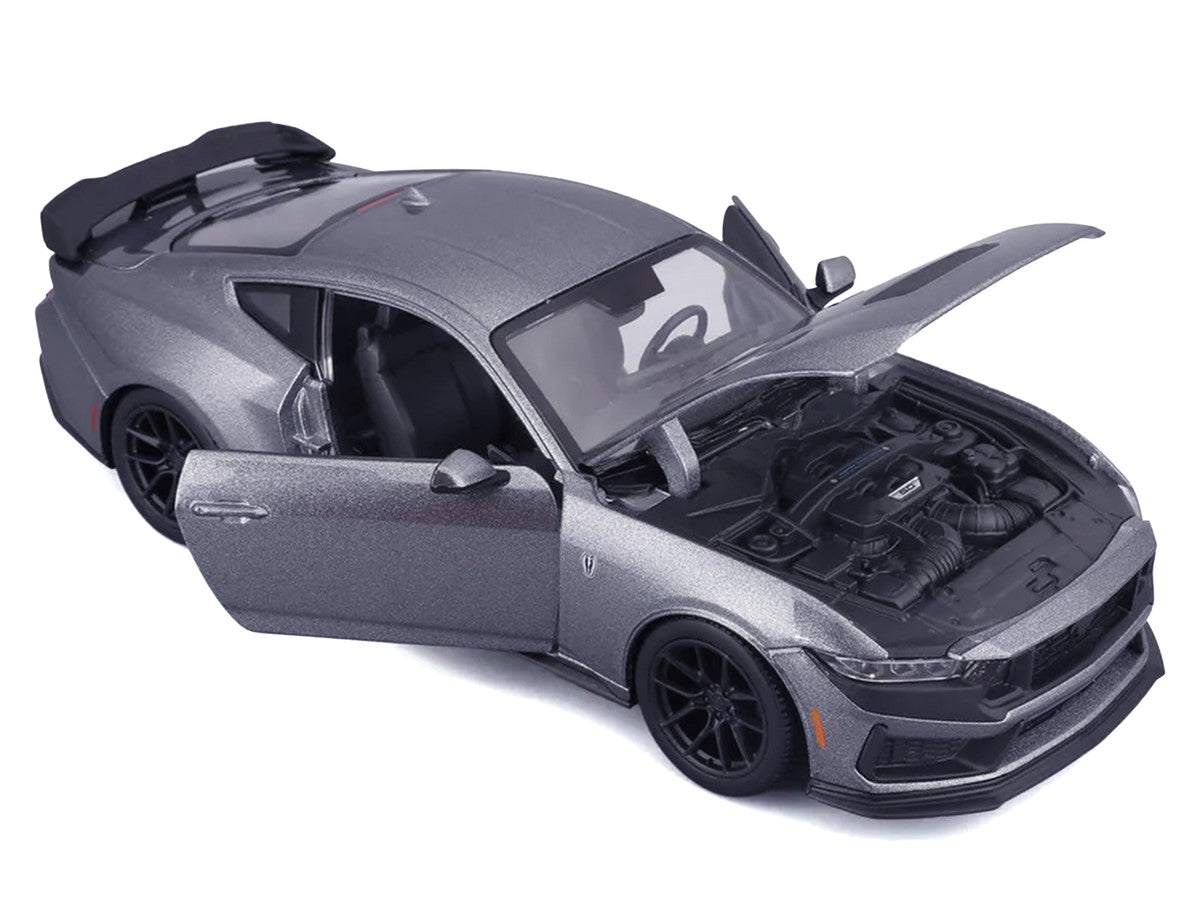 2024 Ford Mustang Dark Horse Dark Gray Metallic "Special Edition" Series 1/24 Diecast Model Car by Maisto by Maisto