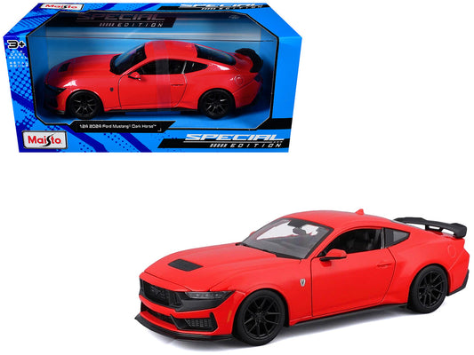 2024 Ford Mustang Dark Horse Red "Special Edition" Series 1/24 Diecast Model Car by Maisto by Maisto