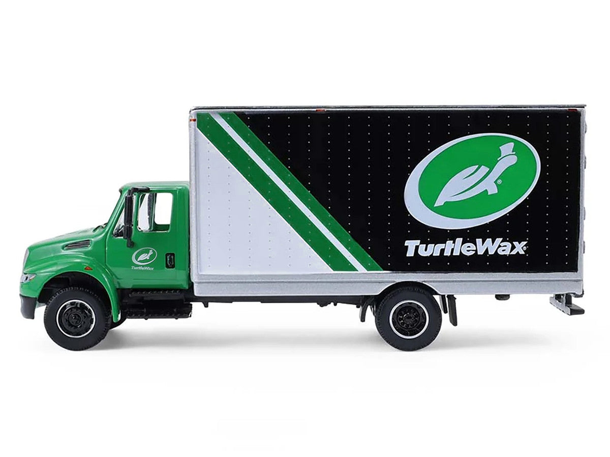 2013 International Durastar Box Van "Turtle Wax" Green "H.D. Trucks" Series 26 1/64 Diecast Model Car by Greenlight by Greenlight