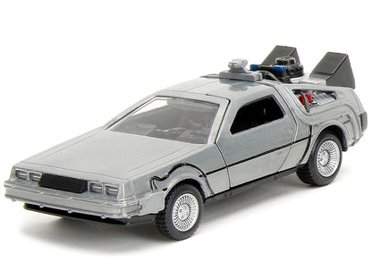 "Back to the Future" Delorean Set of 3 pieces "Hollywood Rides" Series 1/32 Diecast Model Car by Jada by Jada