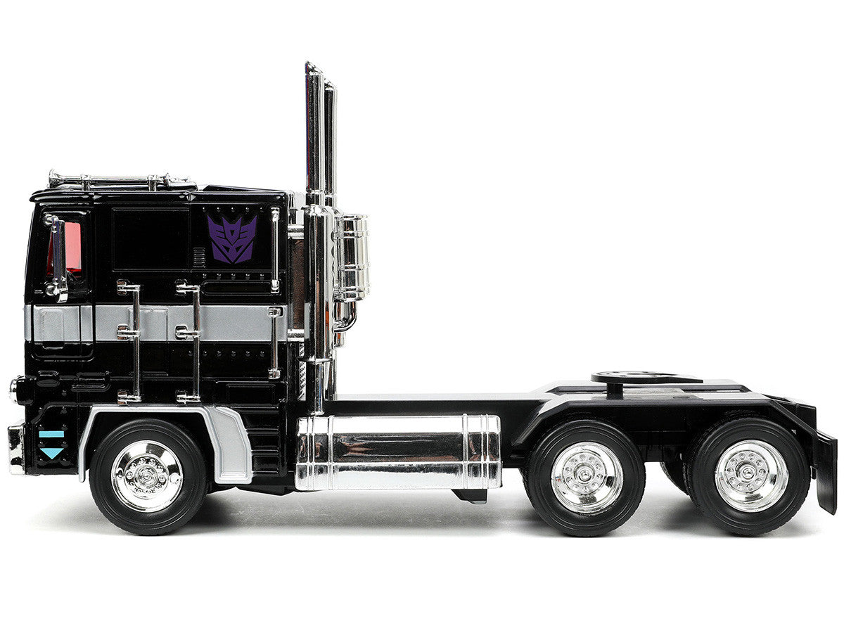 Decepticon Nemesis Prime with Robot on Chassis "Transformers" TV Series "Hollywood Rides" Series 1/24 Diecast Model by Jada by Jada