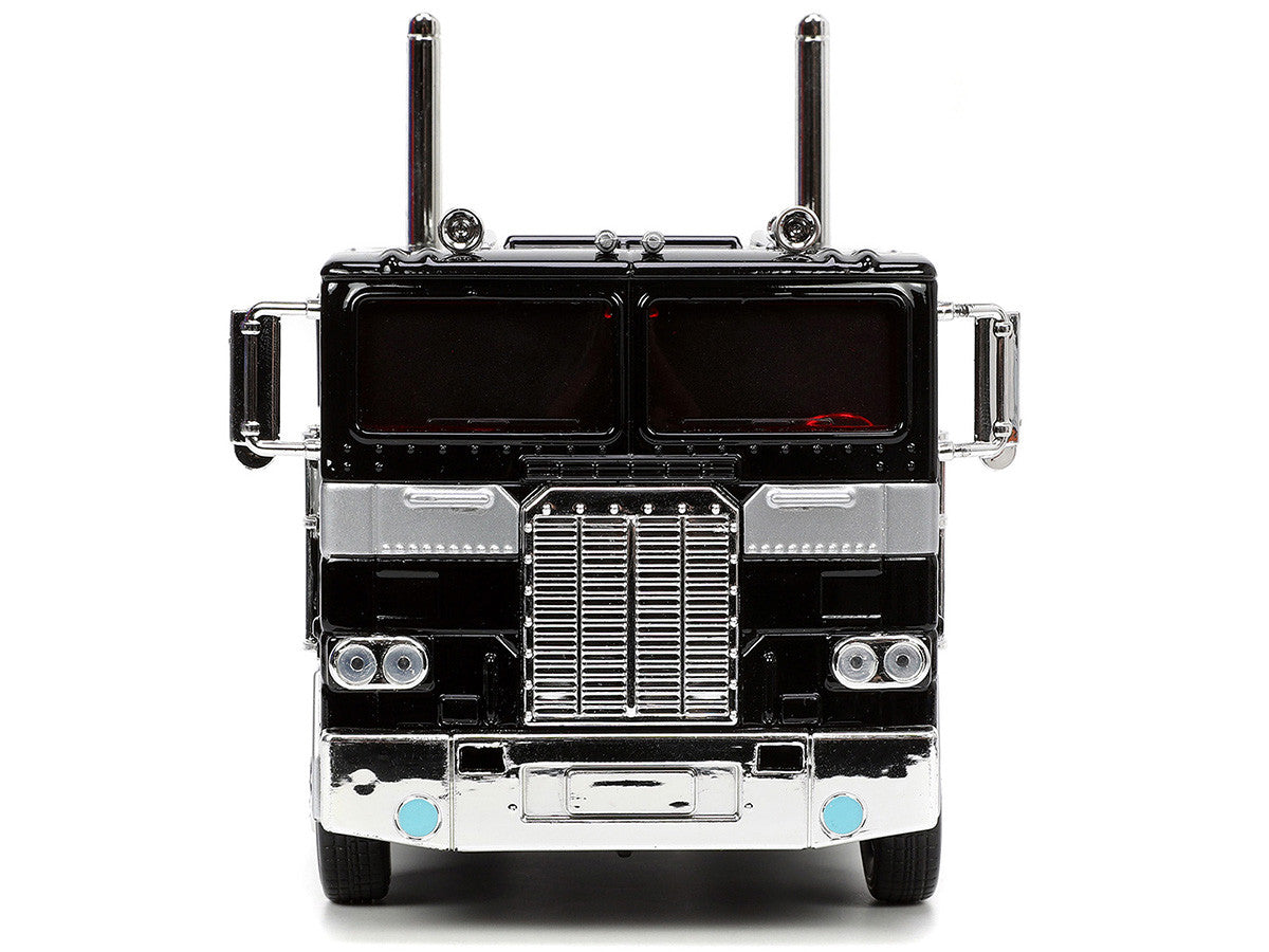Decepticon Nemesis Prime with Robot on Chassis "Transformers" TV Series "Hollywood Rides" Series 1/24 Diecast Model by Jada by Jada