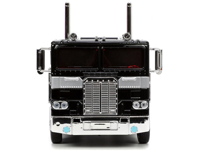 Decepticon Nemesis Prime with Robot on Chassis "Transformers" TV Series "Hollywood Rides" Series 1/24 Diecast Model by Jada by Jada