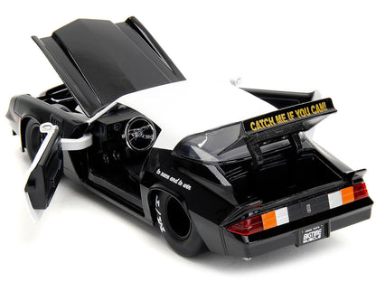 1979 Chevrolet Camaro Z28 Police Black and White "Highway Drag" "Bigtime Muscle" Series 1/24 Diecast Model Car by Jada by Jada