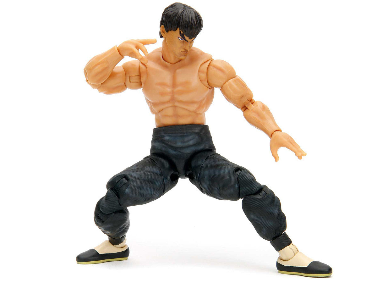 Fei Long 6" Moveable Figure with Accessories and Alternate Head and Hands "Ultra Street Fighter II: The Final Challengers" (2017) Video Game model by Jada by Jada