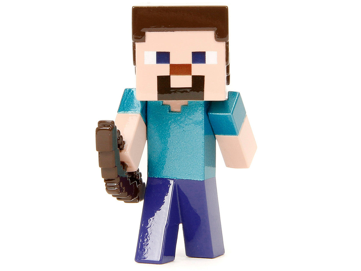 Set of 4 Diecast Figures "Minecraft" Video Game "Metalfigs" Series Diecast Models by Jada by Jada