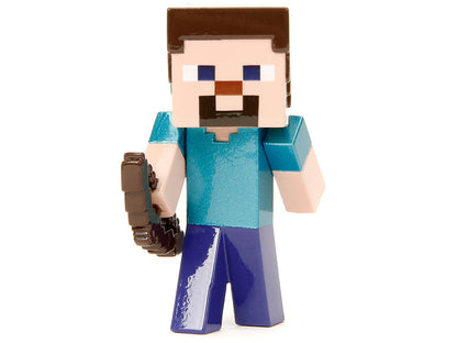 Set of 4 Diecast Figures "Minecraft" Video Game "Metalfigs" Series Diecast Models by Jada by Jada