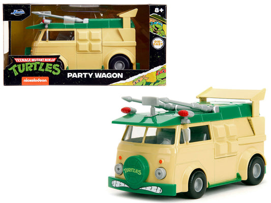 Party Wagon Green and Beige "Teenage Mutant Ninja Turtles" "Hollywood Rides" Series Diecast Model Car by Jada by Jada