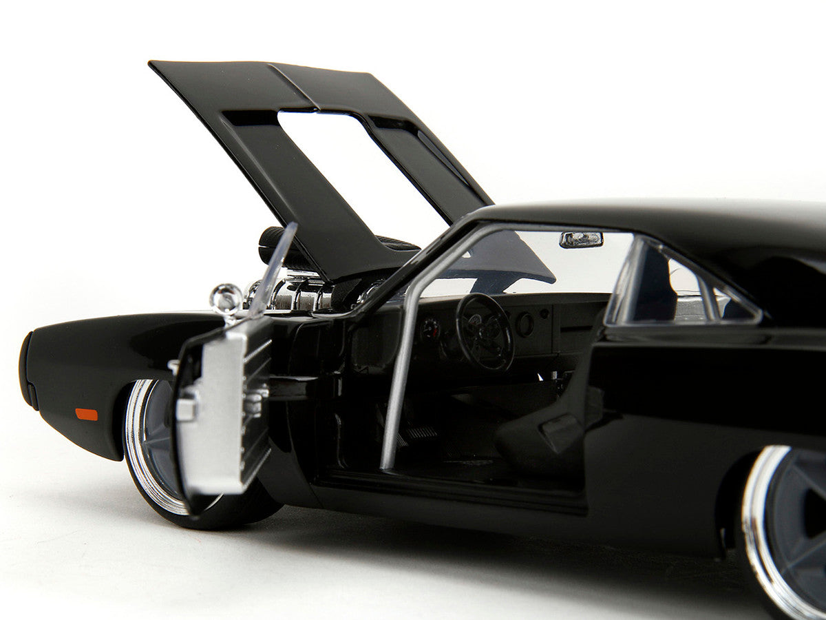 1970 Dodge Charger R/T Black "Fast X" (2023) Movie "Fast & Furious" Series 1/24 Diecast Model Car by Jada by Jada