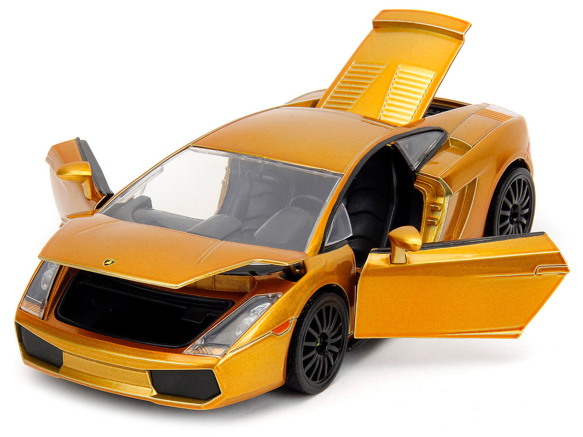 Lamborghini Gallardo Gold Metallic "Fast X" (2023) Movie "Fast & Furious" Series 1/24 Diecast Model Car by Jada by Jada