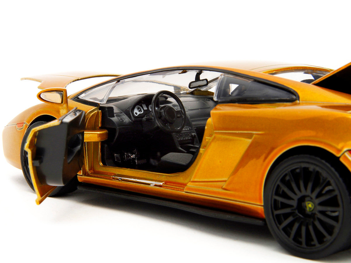 Lamborghini Gallardo Gold Metallic "Fast X" (2023) Movie "Fast & Furious" Series 1/24 Diecast Model Car by Jada by Jada