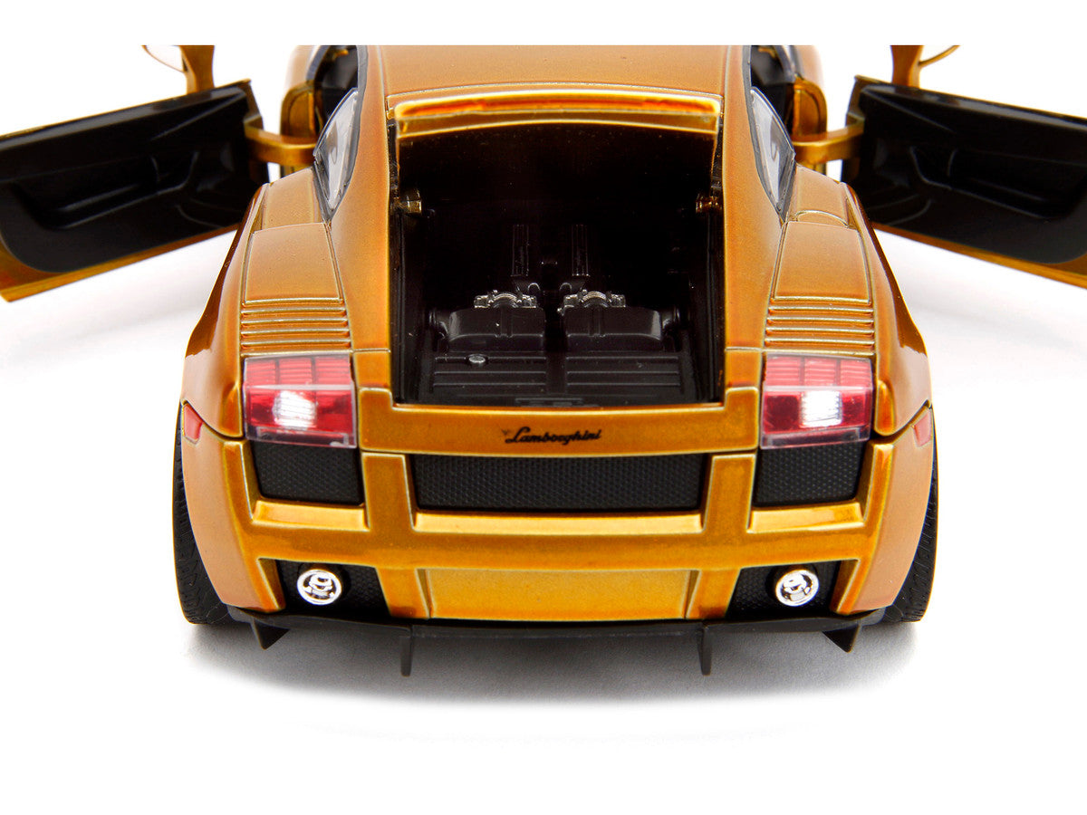 Lamborghini Gallardo Gold Metallic "Fast X" (2023) Movie "Fast & Furious" Series 1/24 Diecast Model Car by Jada by Jada