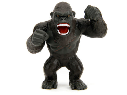 Set of 4 Diecast Figures "Godzilla x Kong: The New Empire" (2024) Movie "Metalfigs" Series Diecast Models by Jada by Jada