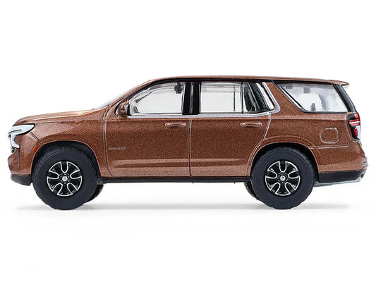 2022 Chevrolet Tahoe Auburn Metallic "Blue Collar Collection" Series 14 1/64 Diecast Model Car by Greenlight by Greenlight