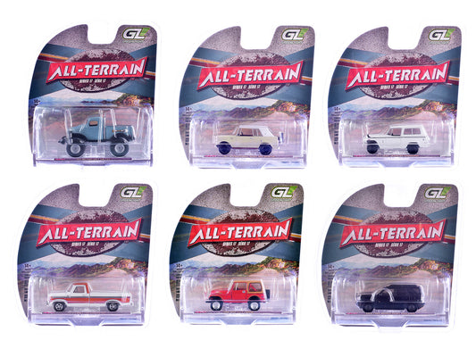 "All Terrain" Series 17 Set of 6 pieces 1/64 Diecast Model Cars by Greenlight by Greenlight