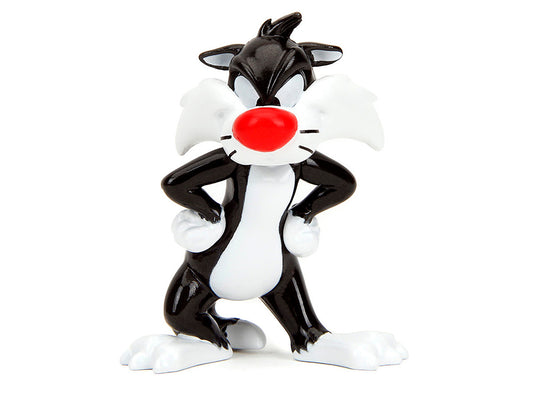 Set of 4 Diecast Figures "Looney Tunes" "Metalfigs" Series Diecast Models by Jada by Jada