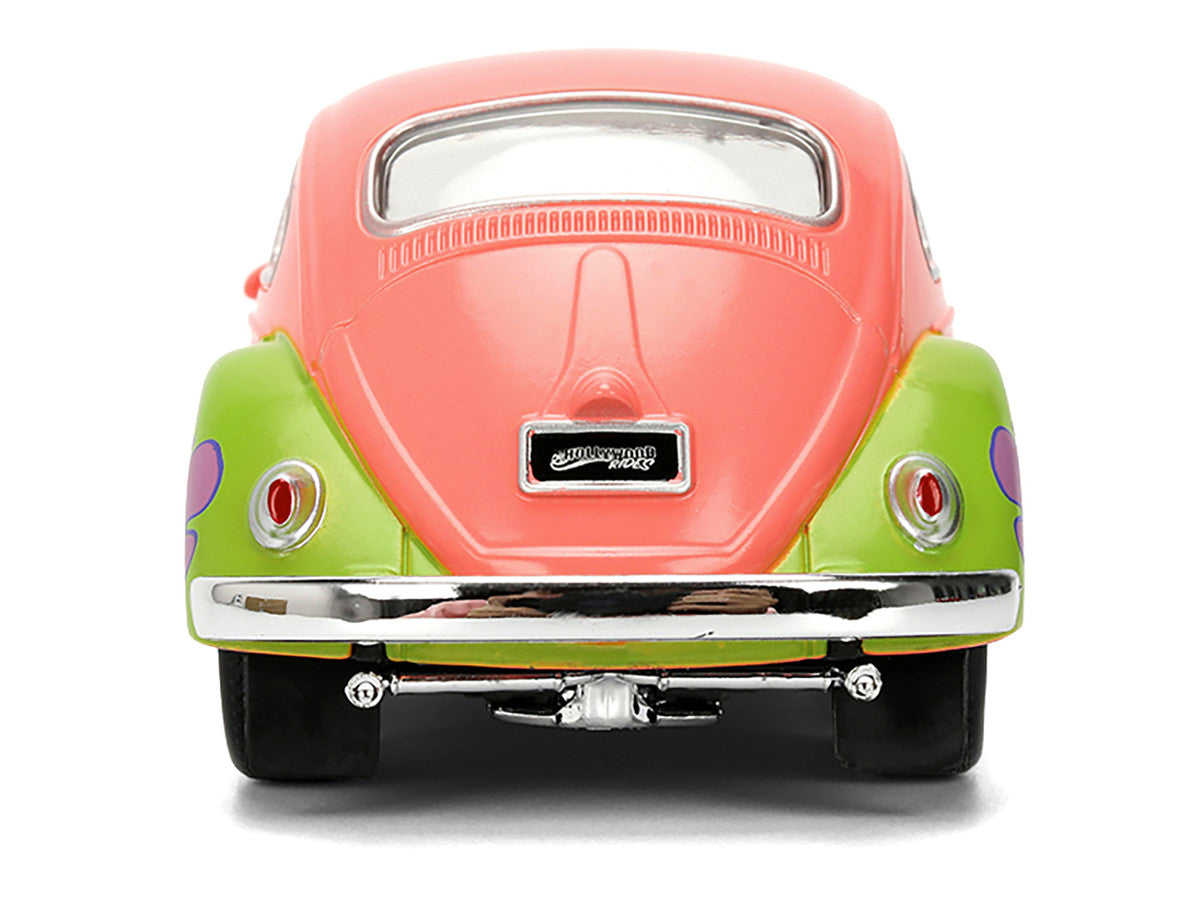 1959 Volkswagen Beetle "Patrick Star" Livery Pink "SpongeBob SquarePants" (1999-Current) TV Series "Hollywood Rides" Series 1/32 Diecast Model Car by Jada by Jada