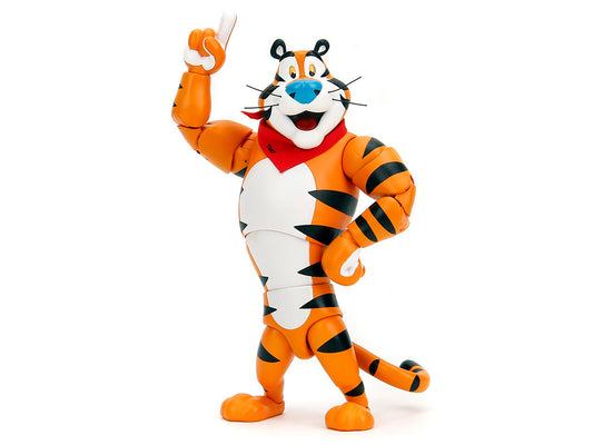 Tony the Tiger 6.75" Moveable Figure with Alternate Hands and Accessories "Kellogg's Frosted Flakes" Model by Jada by Jada