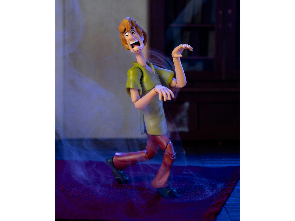 Shaggy Rogers 6.5" Moveable Figure with Accessories and Alternate Head and Hands "Scooby-Doo!" Franchise Model by Jada by Jada