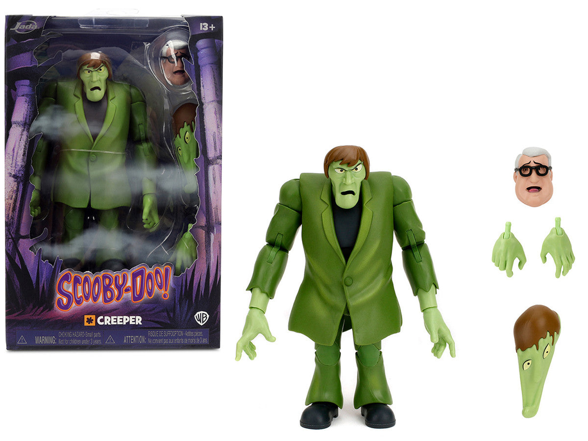 Creeper 6" Moveable Figure with Accessories and Alternate Head and Hands "Scooby-Doo!" Franchise Model by Jada by Jada