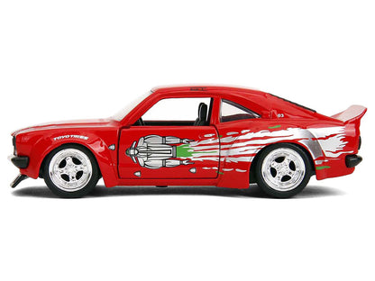 1974 Mazda RX-3 Red with Graphics "Fast & Furious" Series 1/32 Diecast Model Car by Jada by Jada