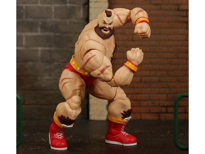 Zangief 7.5" Moveable Figure with Accessories and Alternate Head and Hands "Ultra Street Fighter II: The Final Challengers" (2017) Video Game Model by Jada-2
