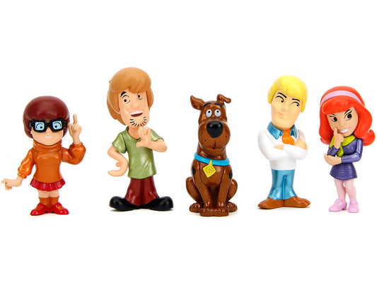 Set of 5 Diecast Figures "Scooby-Doo" TV Series "Metalfigs" Series Diecast Models by Jada by Jada