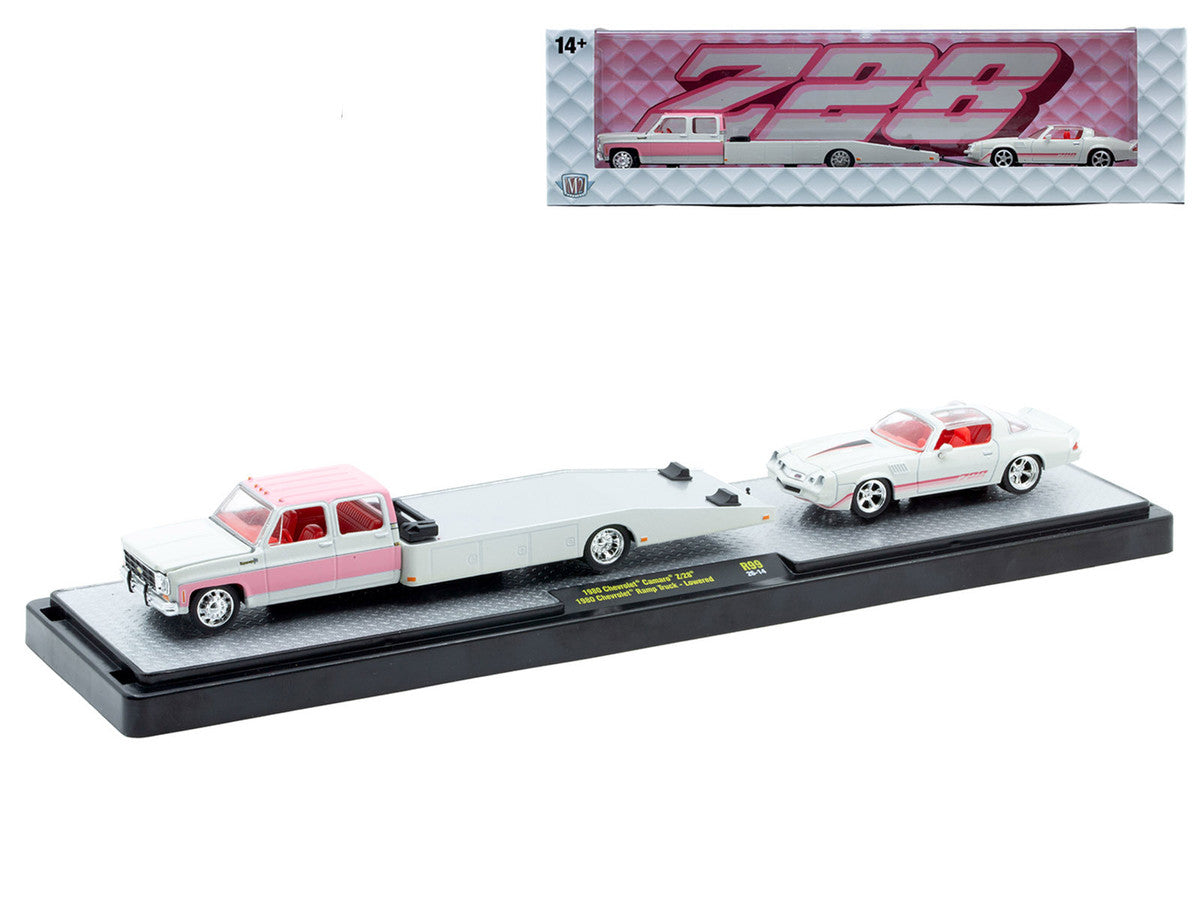 Auto Haulers Set of 3 Trucks Release 99 Limited Edition to 7600 pieces Worldwide 1/64 Diecast Models by M2 Machines by M2