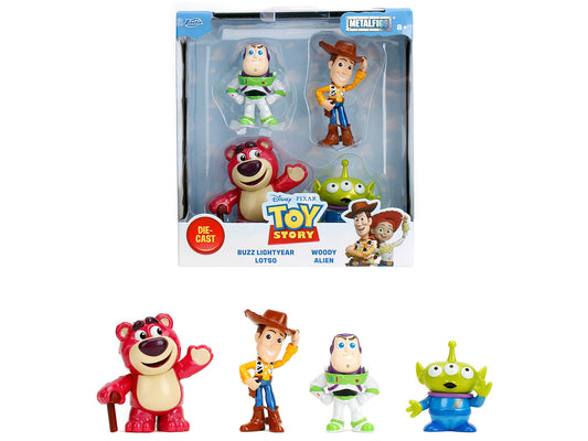 Set of 4 Diecast Figures "Toy Story" "Metalfigs" Series Diecast Models by Jada by Jada